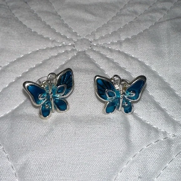 Butterfly Earrings - Picture 4 of 6